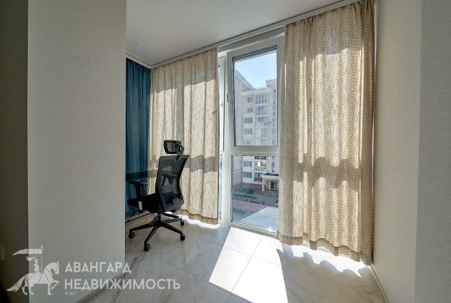 Фото 3-комнатная квартира с ремонтом в Лебяжьем  — 43