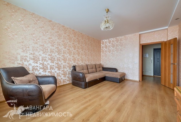 Фото 1-комнатная квартира с ремонтом на ул. Денисовской (около р. Свислочь).  — 11
