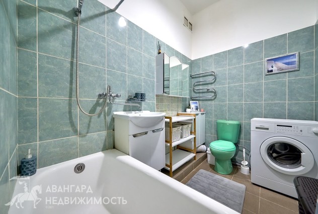 Фото Посмотрите, что мы нашли! 1-комнатная квартира с необычной планировкой по ул. Калиновского, 21. — 15