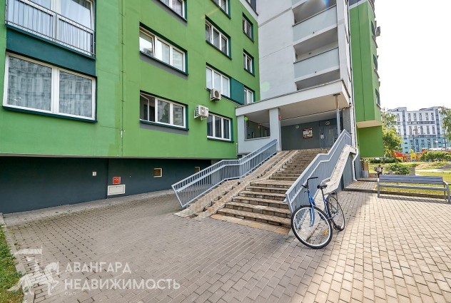 Фото 2-комнатная квартира с хорошим ремонтом в ЖК «Каскад» — 39