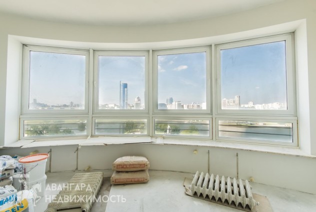 Фото 3-комнатная квартира на Немиге с роскошным панорамным видом! — 13
