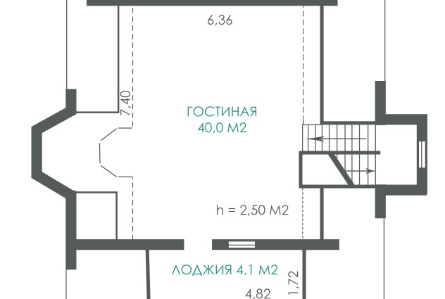 Фото Просторный двухэтажный коттедж в Минске — 67