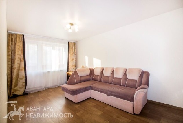 Фото 1-комнатная квартира с ремонтом возле парка, ул. Казинца 76 (Курасовщина) — 7