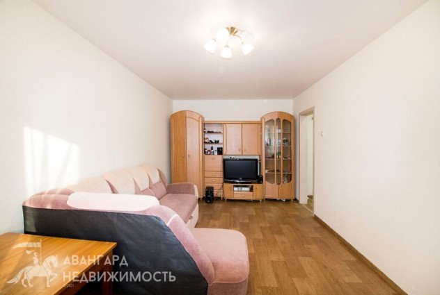 Фото 1-комнатная квартира с ремонтом возле парка, ул. Казинца 76 (Курасовщина) — 9