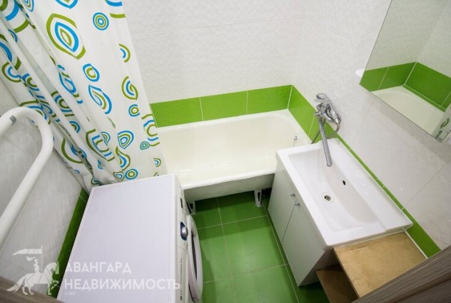Фото 1-комнатная квартира с ремонтом возле парка, ул. Казинца 76 (Курасовщина) — 19