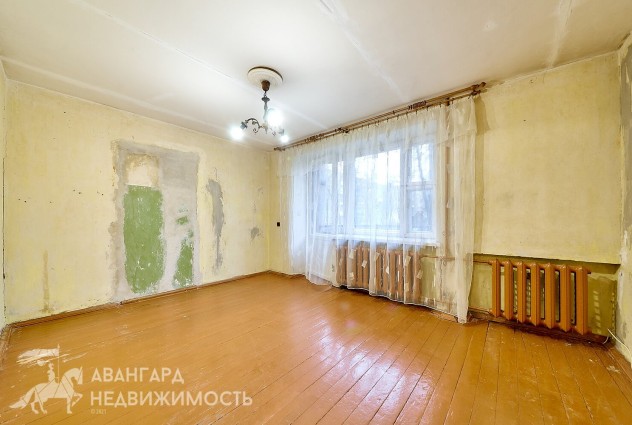 Фото Кирпичная 2-комнатная квартира с удобной планировкой.  400 метров до метро! — 17