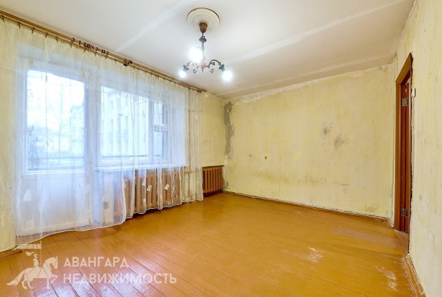 Фото Кирпичная 2-комнатная квартира с удобной планировкой.  400 метров до метро! — 19