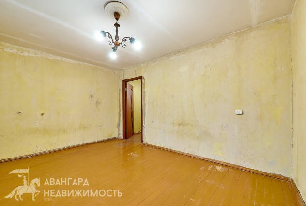 Фото Кирпичная 2-комнатная квартира с удобной планировкой.  400 метров до метро! — 21
