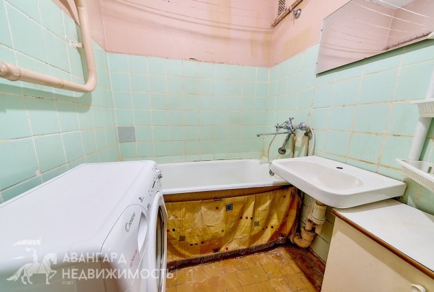 Фото Кирпичная 2-комнатная квартира с удобной планировкой.  400 метров до метро! — 25
