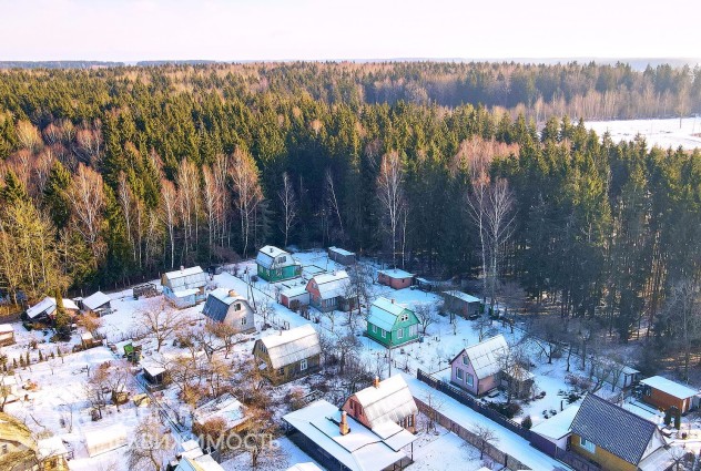 Дача у леса в СТ «Юбилейное-1» возле д. Юхновка, 17 км от МКАД, Московское направление фото
