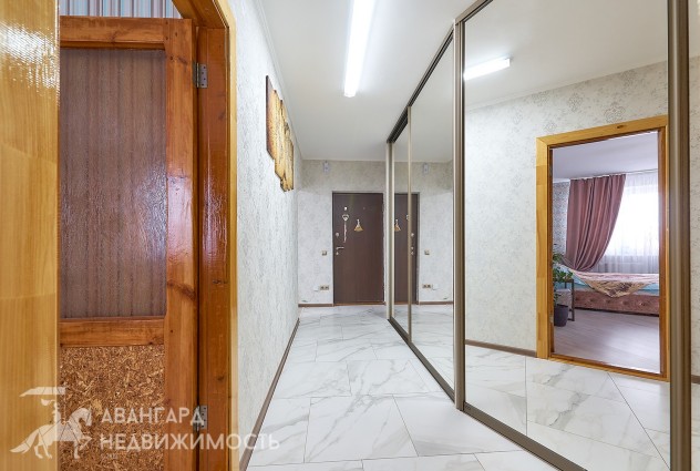 Фото 2-комнатная квартира с ремонтом в жилом комплексе Радужный в Дзержинске в доме 2018 года постройки — 21
