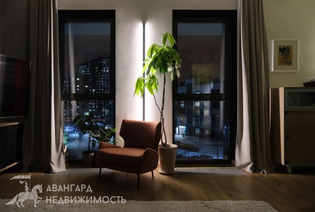 Фото Великолепная 3-комнатная квартира с дизайнерским ремонтом в «комфортаментах». — 25