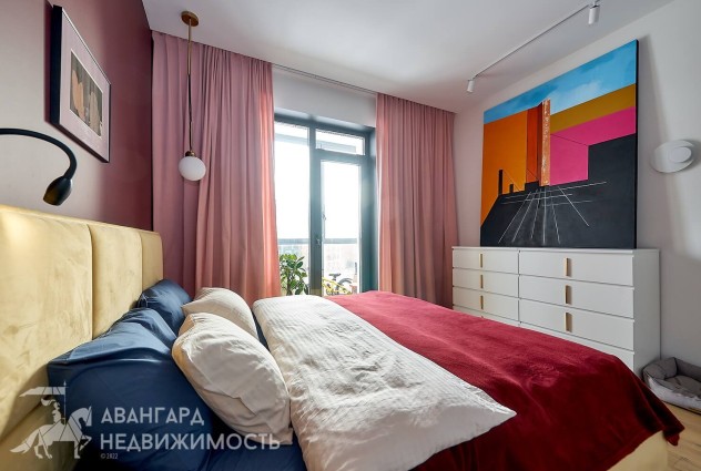 Фото Великолепная 3-комнатная квартира с дизайнерским ремонтом в «комфортаментах». — 33