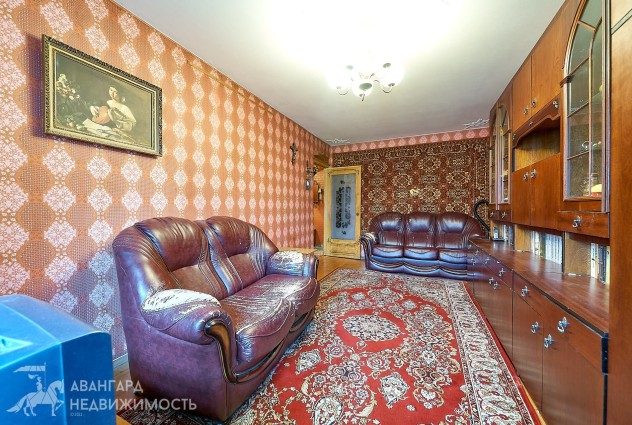 Фото 2-комнатная квартира 50,1 м2 в Первомайском районе на ул. Калиновского, 69 — 13