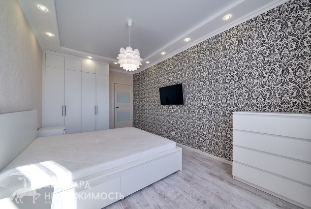 Фото 2-комнатная квартира возле метро “Грушевка” с современным ремонтом и мебелью.  — 15