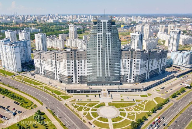 Фото Квартира с видом на Минск. Самое высокое здание в Беларуси — 35