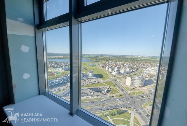 Фото Квартира с видом на Минск! Самое высокое здание в Беларуси! ЖК «Лазурит»! — 15