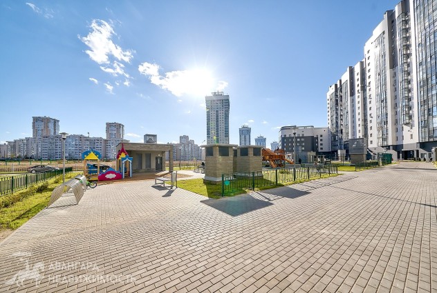 Фото Квартира с видом на Минск! Самое высокое здание в Беларуси! ЖК «Лазурит»! — 49