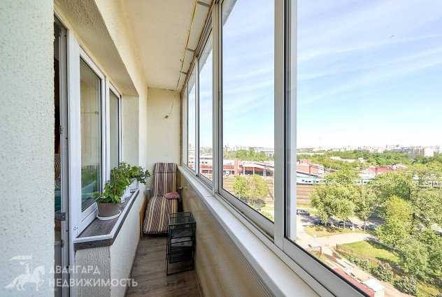 Фото 3-комнатная квартира с панорамным видом на город в пяти минутах от метро — 23