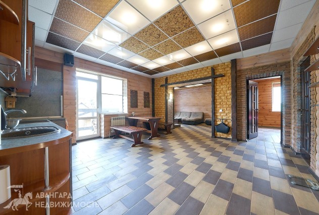 Фото Кирпичный дом с баней и беседкой барбекю д. Раубичи. — 19