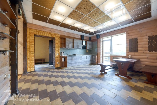 Фото Кирпичный дом с баней и беседкой барбекю д. Раубичи. — 13