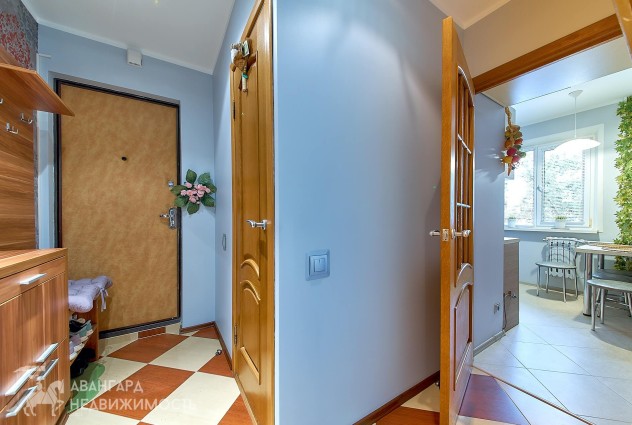 Фото  2-комнатная квартира в тихой, зеленом районе около метро Молодежная. — 29
