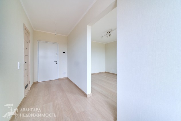 Фото 1-комнатная квартира с ремонтом в ЖК Новая Боровая ул. Авиационная д.49 — 19