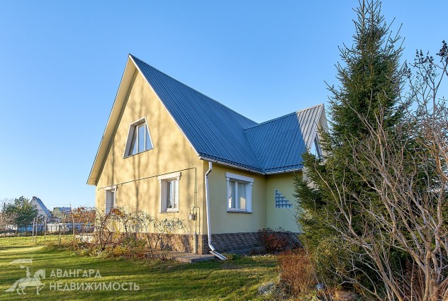Фото Уютный дом с камином в коттеджной застройке, д. Юхновка — 5