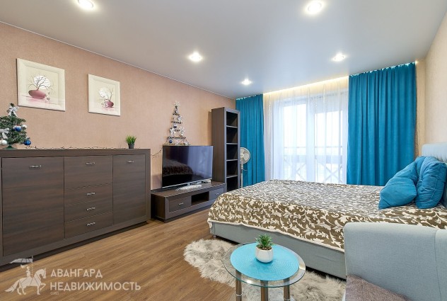 Фото 1-комнатная квартира с отличным ремонтом  — 27