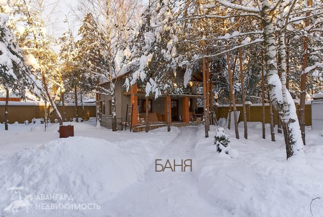 Фото Два дома, офис и баня в живописном месте около Минска — 87