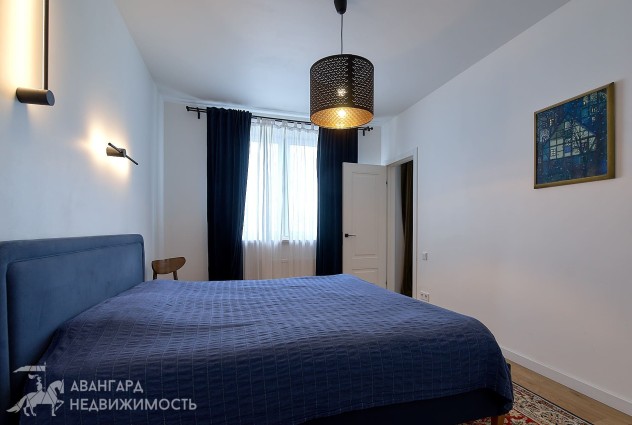 Фото 3-комнатная квартира с модным ремонтом в микрорайоне Лебяжий — 31