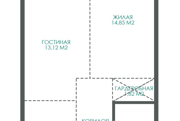 Фото Евродвушка 47,64 м2 в квартале «Мировые Танцы» в «Минск Мир» — 9