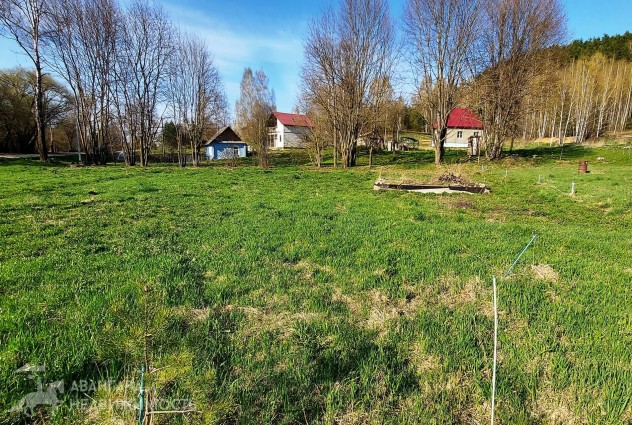 Фото Продается участок 15 соток с фундаментом в живописном месте. Логойское направление. — 1