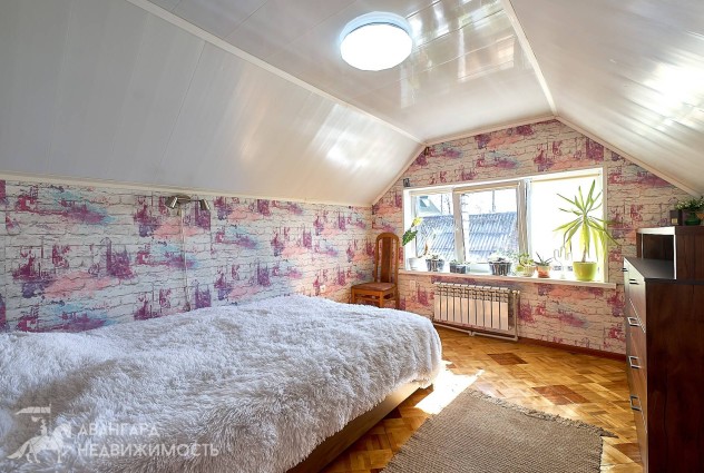 Фото Уютный дом с мансардным этажом в Колодищах — 45