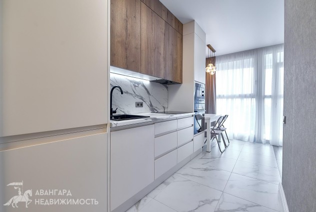 Фото Современная квартира с панорамным видом — 19