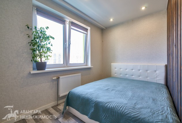 Фото 2-комнатная квартира с отличным ремонтом на ул. Карповича, 2 — 21