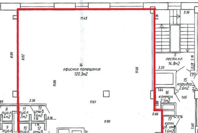 Фото Аренда офиса 125,8 м² в локации ул. Октябрьская — 23
