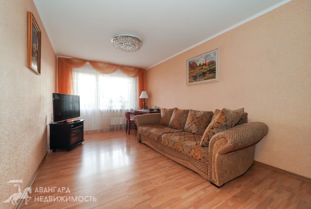 Фото 3-комнатная квартира с отличным ремонтом в Уручье! — 13