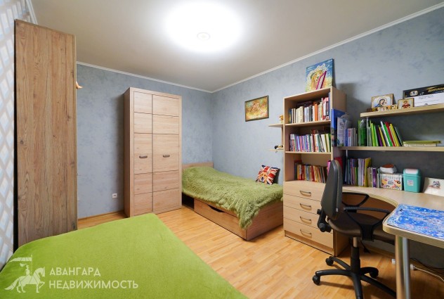 Фото 3-комнатная квартира с отличным ремонтом в Уручье! — 25