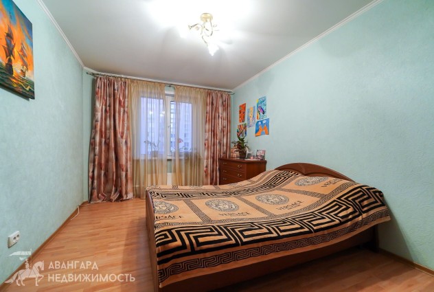 Фото 3-комнатная квартира с отличным ремонтом в Уручье! — 33