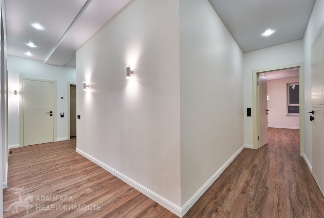 Фото  3к с дизайнерским ремонтом, ЖК Фарфоровый, ул. Кропоткина — 69