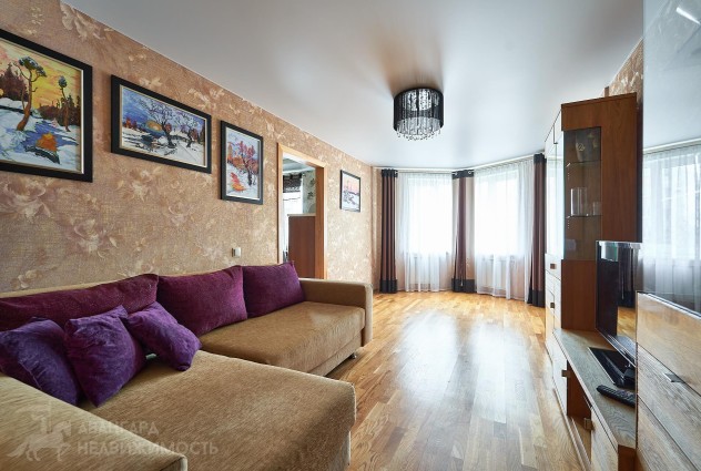 Фото 4-комнатная квартира с ремонтом в микрорайоне Брилевичи — 9