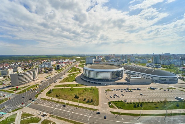 Фото Квартира с видом на Минск. Самое высокое здание в Беларуси. ЖК «Лазурит» — 9