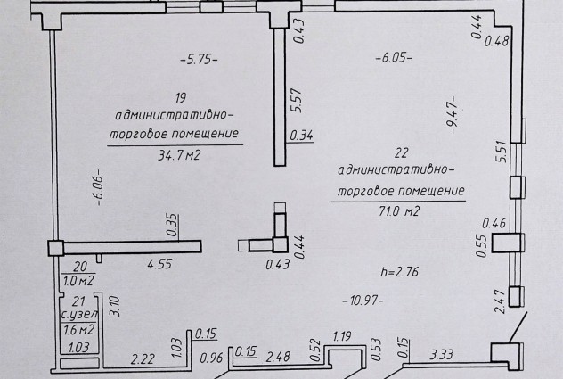 Фото Продажа административно-торгового помещения в г. Минске — 21