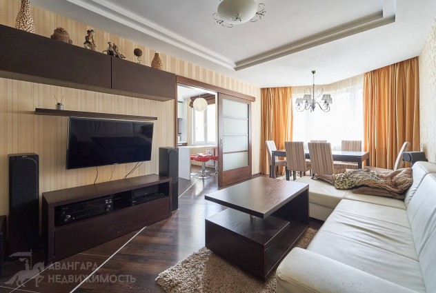 Фото Просторная 3к квартира с ремонтом в аг. Лесном — 7