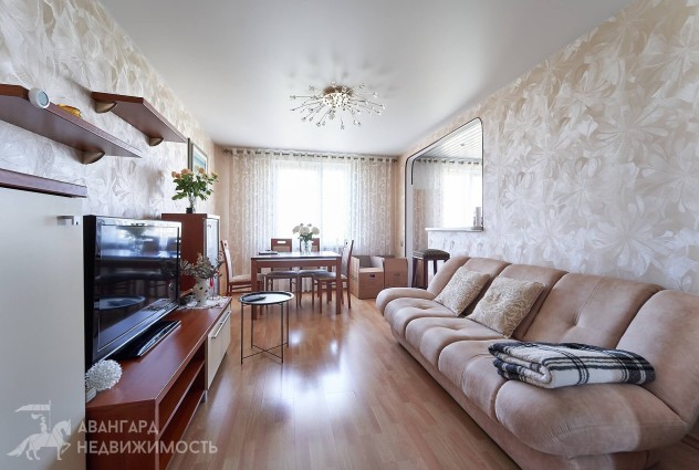 Фото 3-комнатная квартира с отличным ремонтом — 15