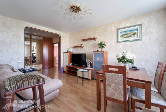 Фото 3-комнатная квартира с отличным ремонтом — 21