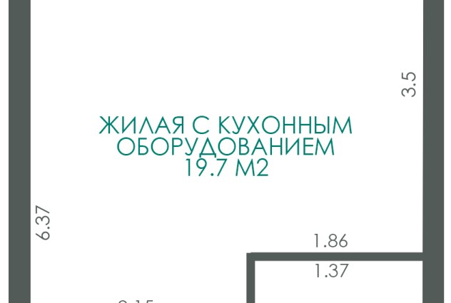 Фото Купить 1-комнатную квартиру, Минск, ул. Алферова 12 — 35