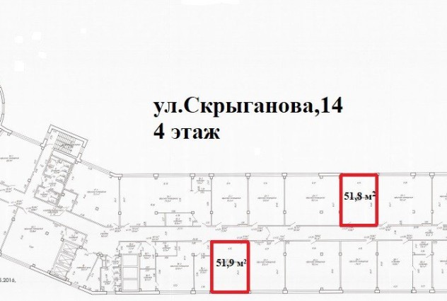 Фото Офисы от 51,8 м² до 114,8 м² (ст. м. “Молодежная”) — 25