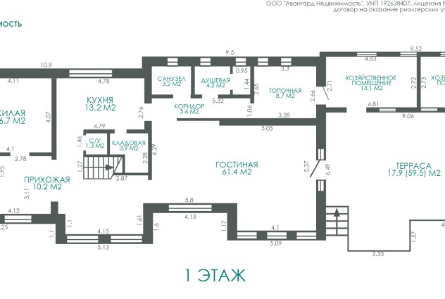 Фото Дом в центре Минска с землёй в частной собственности! — 45